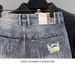 Men's Distressed Denim Shorts | Vintage Washed Ripped Knee Casual Summer Shorts | High-Quality Streetwear 5-Inch Inseam Cargo Shorts For Men_mkmklike.com