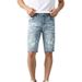Men's Clothing Men’s Stretch Denim Shorts – Trendy Splatter Paint Design, Relaxed Fit (Sizes S-2XL)_mkmklike.com