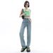High-Waisted Fleece Lined Thickened Women's Jeans Slimming Petite Wide Leg Pants Loose Fit Straight Leg Denim For Autumn Winter_mkmklike.com