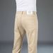 2022 Spring/Summer New High-End Men's Jeans Korean Style Stretch Cotton Slim Fit Casual Solid Color Waterproof Pants_mkmklike.com