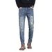 New Vintage Distressed Ripped For Men, Casual Comfortable Versatile Slim Straight Skinny Jeans_mkmklike.com