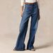 Women's Clothing RL/Laf Imported Turkish High Waist Elastic Loose Casual Denim Super Slim Tall Pants Wide Leg_mkmklike.com