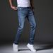 Men's Clothing New Spring And Autumn Men's Jeans Fashion Trend Stretch Slim Fit Pants Men's Youth Long Pants_mkmklike.com