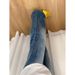 Retro Style High-Waisted Flared Straight Leg Jeans for Women plus Size Slimming Long Pants Autumn Style for Chubby Girls Pear Shaped Figures_mkmklike.com