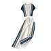 Casual Wear Women's Summer Fashion Contrast Color Striped Edge Short Sleeved Tops High Waist Denim Stitching Wide Leg Long_mkmklike.com