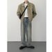Men’s Distressed Vintage Washed Jeans – Oversized Wide-Leg Denim Pants With Retro Fading, Streetwear & Casual Comfort_mkmklike.com