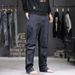 lengthened Tall Straight Jeans Men's Trendy Brand Fattened Plus Size Trousers Elastic Ami Kaji Foreign Trade Men's Clothing_mkmklike.com
