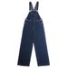 Nordmann New OKONKWO Original Color Denim Workwear Overalls Men's Vintage Striped Jeans Jumpsuit Khaki_mkmklike.com