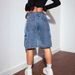 S391385 Nw Cross-bordr Womn's Fashion Casual Vrsatil Stylish Multi-pockt Straight Jans For Womn, Nw Trndy_mkmklike.com