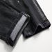 European American Tattered And Repainted Men's Slim Fit Ripped Patch Fabric Elastic D2 Jeans Tight Beggar Pants_mkmklike.com