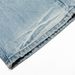 Heavy-duty Washed Gradient Jeans For Men High Street Punk Distressed Frayed Water Ripple Loose Straight Long Pants_mkmklike.com