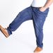 High Elastic Jeans Men's Fat Fat Fat Straight Winter Casual Large Size Trousers_mkmklike.com