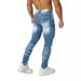 Men's Clothing Slim Fit Ripped Distressed Stretch Jeans Casual Versatile Handsome New Trend_mkmklike.com
