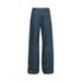 Unique Design Reverse-Wear Pocket Denim Men's Vibe Trendy Brand Split Patchwork Wide-Leg Straight Pants_mkmklike.com