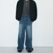 American Retro Baggy Jeans For Men – Washed Blue Wide-Leg Denim Pants, Loose Fit Straight Cut (S-XL)_mkmklike.com