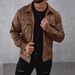 2025 Foreign Trade Cross-Border European And American Men's Suede Jacket Casual Top 240604_mkmklike.com