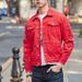 Men's Clothing Ripped Jacket Loose Cotton Coat Denim Tops_mkmklike.com