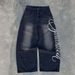 Y2K Harajuku Punk Washed Letter Print Jeans High Street Style Long Pants For Men And Women_mkmklike.com