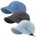 Hot Sale Korean Washed Denim Fisherman Hat Spring Summer Women Wide Brim Sun Protection Hats All-match Adjustable Drawstring_mkmklike.com