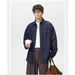 Pulse Turn-down Collar Denim Men 2025 Spring Autumn New Washed Loose Jacket Coat Trendy Brand Versatile Casual Shirt_mkmklike.com
