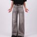 Vintage Washed Gray Denim Pants – Oversized Straight-Leg Jeans For Men & Women (S-3xl) Anti-Stiffness Washes_mkmklike.com