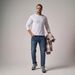 Men's plus Size Cross Border Jeans Loose Fit Straight Leg Long Pants for Autumn Winter_mkmklike.com