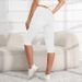 ATC08398 European And American Women's Skinny Jeans Capri Pants Versatile Casual_mkmklike.com