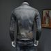 Loom New European And American Premium Men's Plus Size Denim Jacket Qiantang 5027-H0614-P195_mkmklike.com