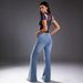 European And American Foreign Trade Cross-border Source Factory High-waisted, High-elastic, Slim-fit, Slightly Flared_mkmklike.com
