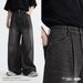 Men's Oversized Straight-Leg Jeans – Retro Wide Fit Denim Pants, High Street Fashion (Black Gray/Blue/Light Blue, S-XL)_mkmklike.com