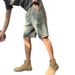 Men's Ripped Denim Shorts Summer Style Thin Loose Fit American High Street Trendy Cool Five Point_mkmklike.com