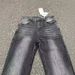 Men's Vintage Washed Black Jeans - Relaxed Fit Straight Leg Denim Pants For Casual Streetwear Fashion Trends_mkmklike.com