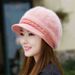 Hot Sale New Women Beret Hats Fashion Winter Warm Rabbit Fur Knitted Beanie Ladies Female Casual Fleece Berets Cap bonnet hiver_mkmklike.com