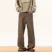 Men's High Street Distressed Workwear Jeans – Oversized Cargo Pants With Vintage Wash & Utility Pockets_mkmklike.com