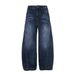 Men's Scimitar Denim Trousers Deconstructed Split Design High Street Trendy Loose Wide-Leg Casual Sickle Banana Pants_mkmklike.com