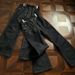 Men's Clothing Raw Denim Jeans 646 Slightly Flared Version Solid Color Differentiated Single Item Trousers Trend_mkmklike.com