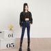 High Waist Stretch Fleece-Lined Jeans For Women 2024 Autumn Winter New Slim Fit Thickened Ankle-Length Skinny Pencil_mkmklike.com
