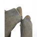 Women's High-Waisted Straight-Leg Jeans – Vintage Blue, Relaxed Wide Fit, Raw Hem Detail, Spring Minimalist Staple_mkmklike.com