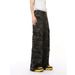 Men's Retro Camouflage Cargo Jeans Cross Border American Stylish Multi Pocket Loose Fitting Wide Leg Straight Leg Pants_mkmklike.com