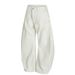 Vintage Pleated Cargo Pants – Curved Hem Streetwear Trousers With 3D Tailoring, Loose Fit Unisex Workwear Pants_mkmklike.com