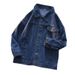 Loom New Turn-Down Collar Heavy-Duty Denim Long-Sleeve Jacket For Men Japanese Style Trendy Brand Ins Autumn Winter European_mkmklike.com