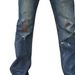 Men's Clothing Domestic Trendy Men's Clothing Spilled Material Damaged Slightly Flared Non Elastic Trousers Washed High Waisted Jeans_mkmklike.com