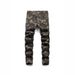 Men's Clothing New Retro Camouflage Jeans Denim_mkmklike.com