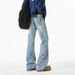 Cleanfit Micro Flared Jeans Men's 2025 Spring New Style American Curved Knife Slimming Loose Straight Leg Casual Pants_mkmklike.com