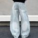 Men's Clothing Y2K Hip Hop Denim Cool Trousers Trendy High Street Style Port Personalized Fashion_mkmklike.com