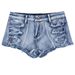 Trendy Girl Closet 646#In Stock New European And American Summer Sexy Nightclub Girl Women' Clothing Low Wait Denim Short Hot Pant_mkmklike.com