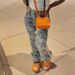 K New Denim Layered Perforated Straight Tube Tassel Fashionable Casual Jeans_mkmklike.com