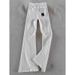 Men's High Street Style Black Gradient Jeans Straight Leg Slim Fit Long Pants Trendy Brand Washed Slightly Flared Spring Autumn_mkmklike.com