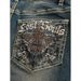 Women's High-Waisted Flared Jeans Heavy Embroidery European American Style Distressed Cross Border Exclusive Denim_mkmklike.com