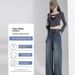 Fleece-Lined Straight-Leg Jeans For Women, Autumn And Winter New Style, Pear-Shaped Body Slimming, High-Waisted, Loose_mkmklike.com